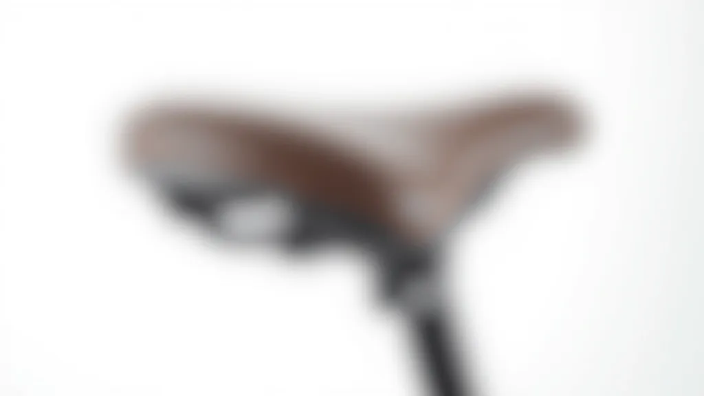 Detail ergonomického sedla pro seniory s kvalitním polstrováním a širší plochou